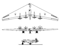 YB-35 三視圖