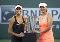 搭檔謝淑薇首次拿下法網女雙冠軍
