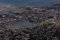 2009年3月31日拍攝到的海地首都太子港全景