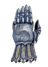 聖徽:掌心向外的右手鐵手套