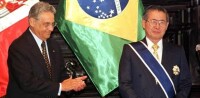 藤森和巴西總統卡多佐
