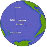 皮特凱恩群島地理位置