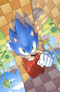 Sonic the Hedgehog #1 漫畫封面