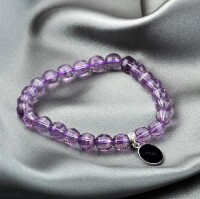 極品純天然紫水晶手鏈