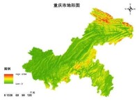 重慶市地形圖