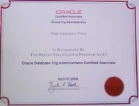 oracle等級證書