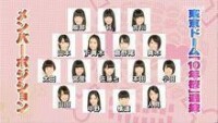 東京ドーム「10年桜」選拔