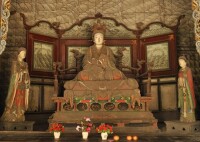 晉祠的邑姜塑像