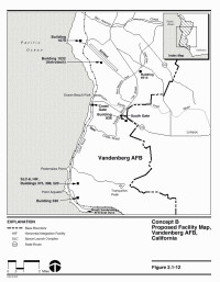 范登堡空軍基地圖