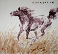 雷曉寧中國畫寫意作品二