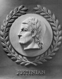 美國國會眾議院會客廳中的查士丁尼頭像浮雕