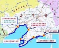 遼寧濱海大道地圖,遼寧濱海大道路線圖