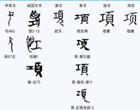 項字演變