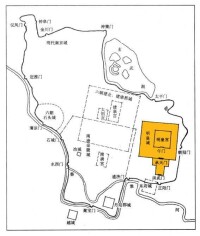 南京城（京城）平面圖