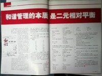 《和諧管理的本質是二元相對平衡》----《企業研究》雜誌正文