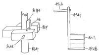 桅杆固定示意圖