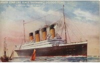 設想中的不列顛尼克號郵輪版塗裝