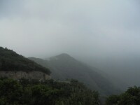 雲霧中的小小五台山