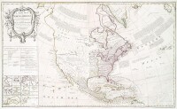 “北美新地圖”——根據《巴黎條約》產生的