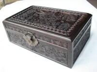 黑檀木飾盒