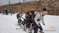 2015年1月17日當陽峪滑雪