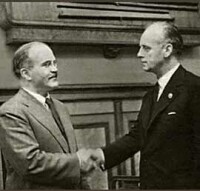 莫洛托夫與納粹德國外交部長里賓特洛甫