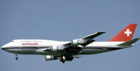 瑞士航空公司的747-300