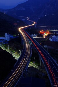 廣龍高速公路夜景