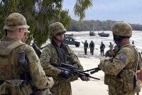澳大利亞與美國軍隊舉行聯合軍演