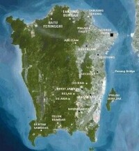 檳榔嶼[馬來西亞西北部的一個小島]