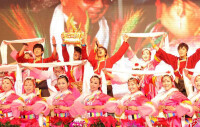 藏族同胞歡慶水龍（2012）新年