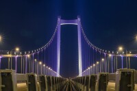南沙大橋景觀燈光