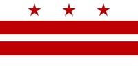 華盛頓哥倫比亞特區旗