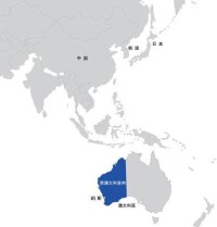 西澳大利亞州地理位置圖