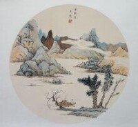 劉子默山水作品