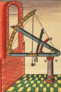 在望遠鏡發明之前，第谷·布拉赫（Tycho Brahe）設計了用於測量兩個天體之間角度的科學儀器之後，天文學變得更加準確。布拉赫的觀察是開普勒定律的基礎。