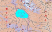 哈拉湖所在位置及境域示意圖