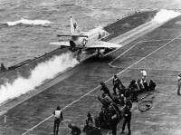 1967年3月，一架A-4攻擊機起飛