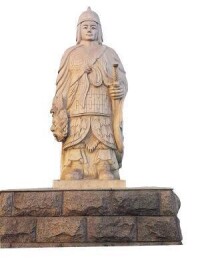 蘭陵王高長恭的雕像
