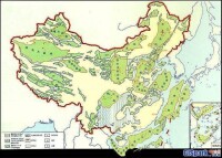 中國盆地主要分佈區