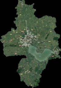 合肥市衛星圖