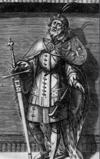 後世人所繪的荷蘭伯爵 威廉一世
