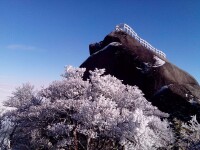 2013冬的華南之巔第一場雪