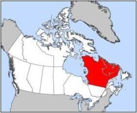 拉布拉多半島在加拿大的位置