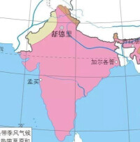 印度半島 地勢