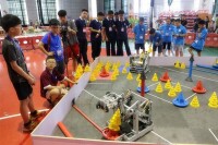 第11屆湖南省青少年機器人競賽現場圖