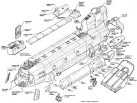 CH-47的組件圖