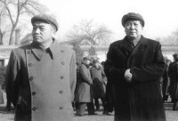 彭德懷與毛澤東(1953年)