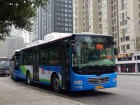 現在重慶公交車身外觀