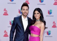 Prince Royce and Emeraude Toubia